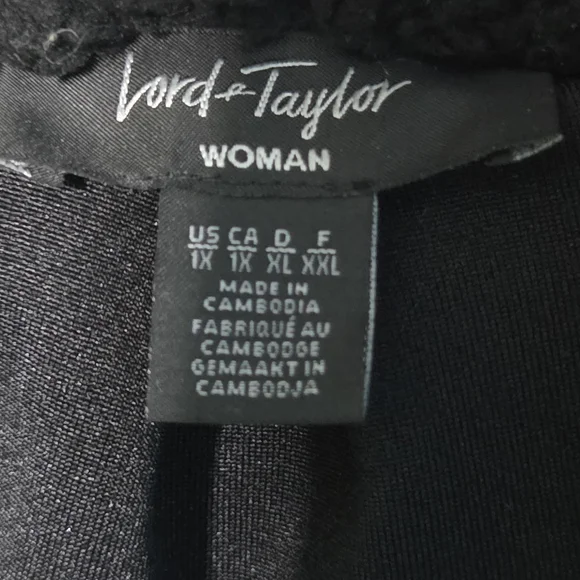 Lord & Taylor Classic Black Women's Blazer - Picture 3 of 4